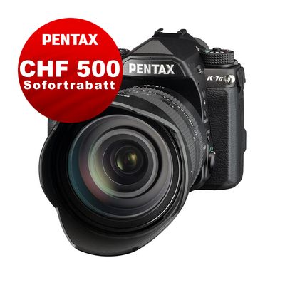 Pentax K-1 Mark II Kit mit 24-70mm - CHF 500 Sofortrabatt