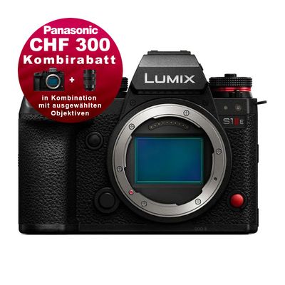 Panasonic S1 Mark II E Gehäuse - 5 Jahres Garantie - CHF 300 Kombirabatt