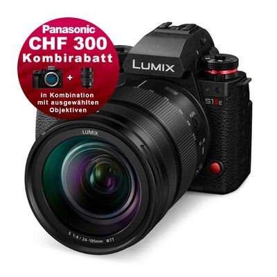 Panasonic S1 Mark II E Kit mit 24-105mm - 5 Jahres Garantie - CHF 300 Kombirabatt
