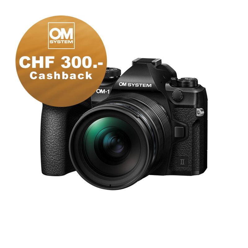 OM System OM-1 Mark II mit 12-40mm 2.8 II - CHF 300.- Cashback
