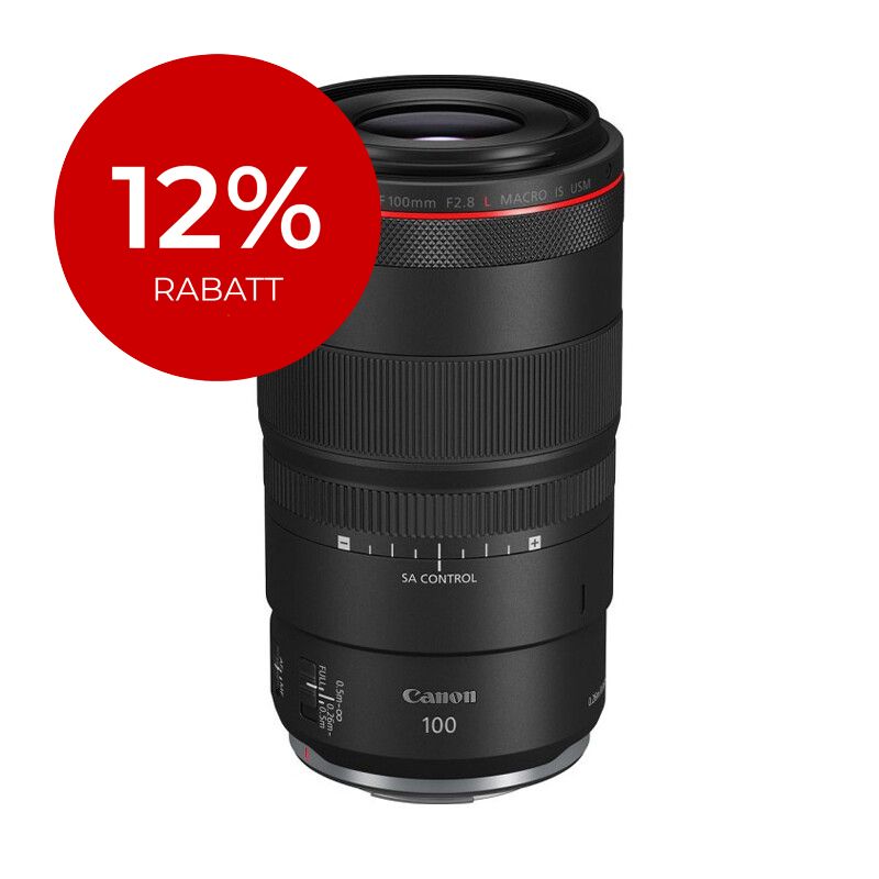 Canon RF 100mm 2.8 L Macro IS USM - &#39;&#39;Premium Garantie&#39;&#39; - 12% Rabatt mit Code &#39;&#39;C12&#39;&#39;