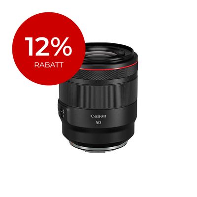 Canon RF 50mm 1.2 L USM - &#39;&#39;Premium Garantie&#39;&#39; - 12% Rabatt mit Code &#39;&#39;C12&#39;&#39;
