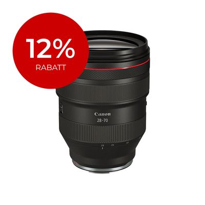 Canon RF 28-70mm 2.0 L USM - &#39;&#39;Premium Garantie&#39;&#39; - 12% Rabatt mit Code &#39;&#39;C12&#39;&#39;