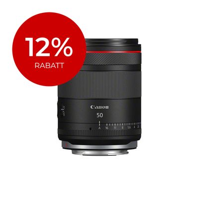 Canon RF 50mm 1.4 L VCM - &#39;&#39;Premium Garantie&#39;&#39; - 12% Rabatt mit Code &#39;&#39;C12&#39;&#39;