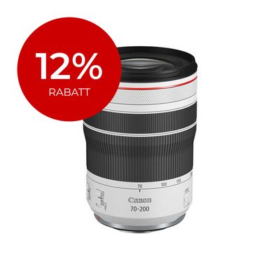 Canon RF 70-200mm 4.0 L IS USM - &#39;&#39;Premium Garantie&#39;&#39; - 12% Rabatt mit Code &#39;&#39;C12&#39;&#39;