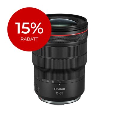 Canon RF 15-35mm 2.8 L IS USM - &#39;&#39;Premium Garantie&#39;&#39; - 15% Rabatt mit Code &#39;&#39;C15&#39;&#39;