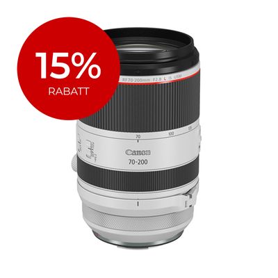 Canon RF 70-200mm 2.8 L IS USM - &#39;&#39;Premium Garantie&#39;&#39; - 15% Rabatt mit Code &#39;&#39;C15&#39;&#39;