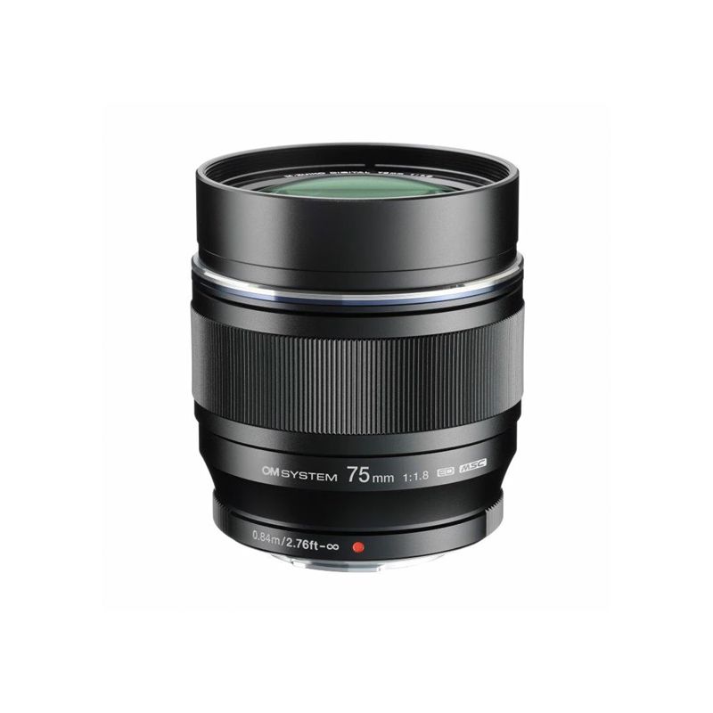 OM System M.Zuiko 75mm 1.8 ED (black)