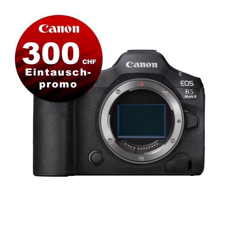 Canon EOS R5 Mark II Gehäuse - &#39;&#39;Premium Garantie&#39;&#39; - CHF 300 Eintauschprämie