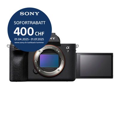 Sony A7 Mark IV Gehäuse - &#39;&#39;4 Jahre Garantie&#39;&#39; - CHF 400 Sofortrabatt
