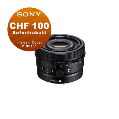 Sony FE 50mm 2.5 G - CHF 100.- Rabatt mit Code: CINE100