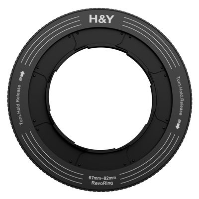 H&amp;Y Revoring Variable Adapter Ring 67mm-82mm (schwarz)