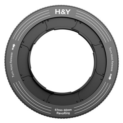 H&amp;Y Revoring Variable Adapter Ring 67mm-82mm (titan)