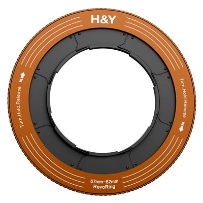 H&amp;Y Revoring Variable Adapter Ring 67mm-82mm (orange)