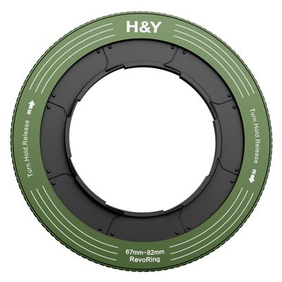 H&amp;Y Revoring Variable Adapter Ring 67mm-82mm (grün)