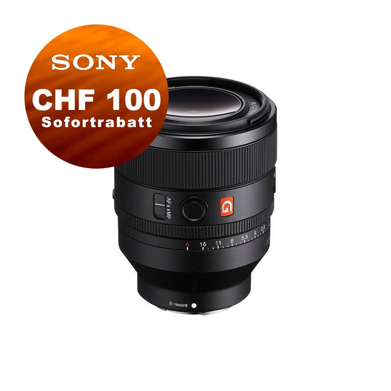 Sony FE 50mm 1.2 GM - &#39;&#39;4 Jahre Garantie&#39;&#39; - inkl. CHF 100.- Sofortrabatt