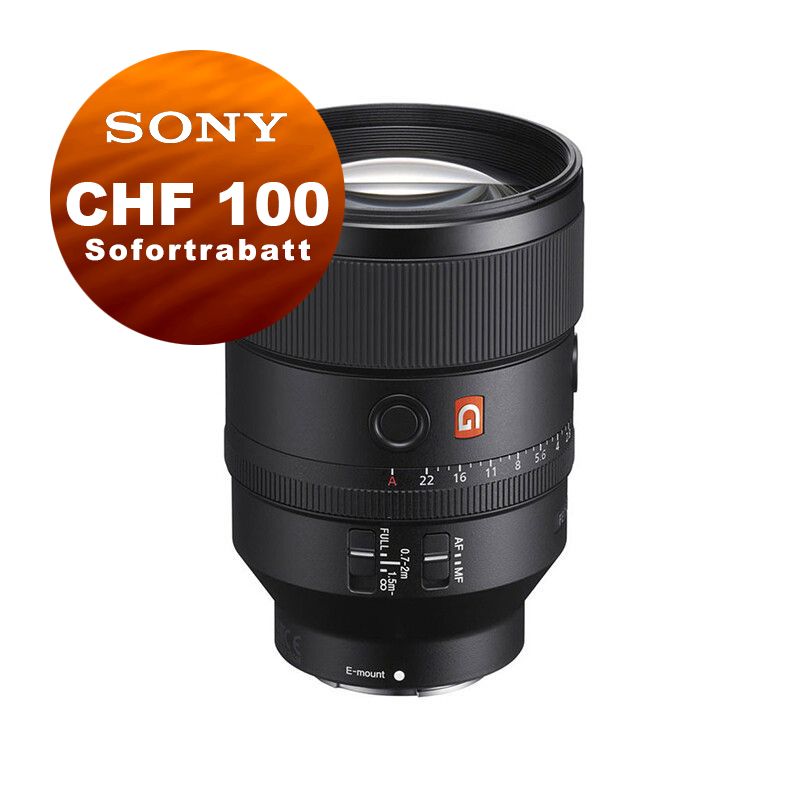 Sony FE 135mm 1.8 GM OSS - &#39;&#39;4 Jahre Garantie&#39;&#39; - inkl. CHF 100.- Sofortrabatt