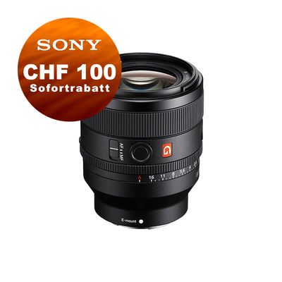 Sony FE 50mm 1.4 GM - &#39;&#39;4 Jahre Garantie&#39;&#39; - inkl. CHF 100.- Sofortrabatt