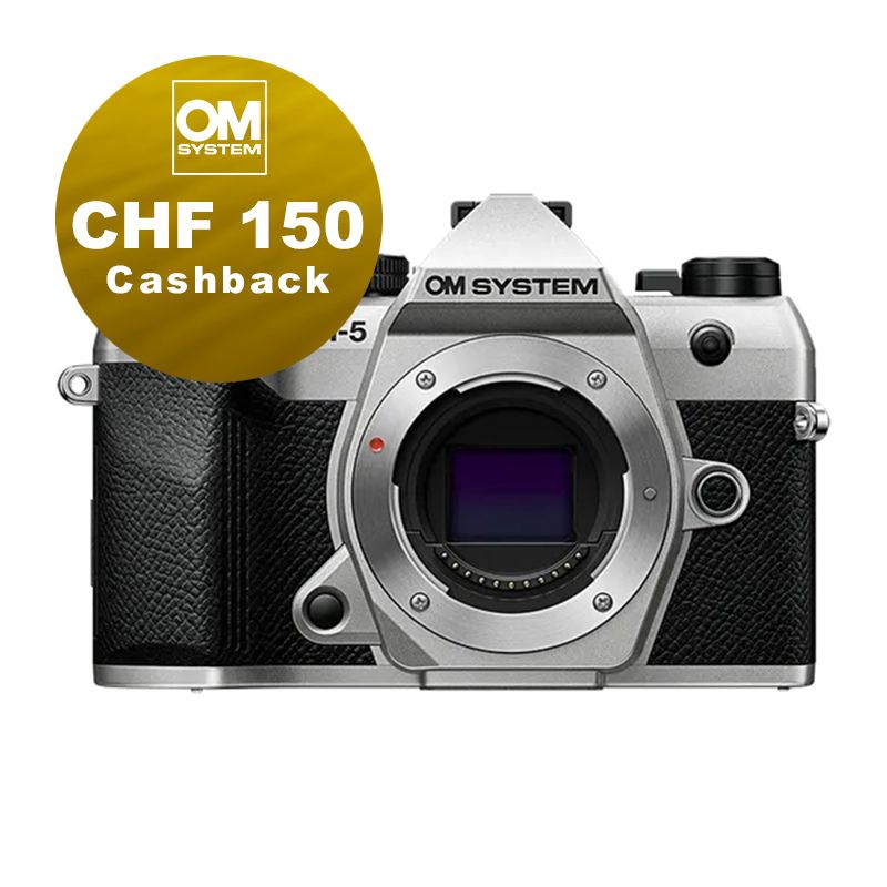 OM System OM-5 II Gehäuse (silver) - CHF 150.- Cashback