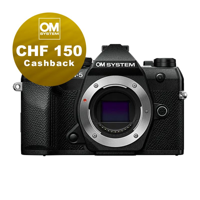 OM System OM-5 II Gehäuse (black) - CHF 150.- Cashback