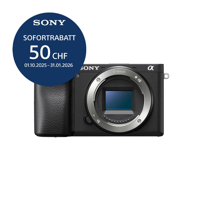 Sony A6400 A Gehäuse - &#39;&#39;4 Jahre Garantie&#39;&#39; - inkl. CHF 50 Sofortrabatt