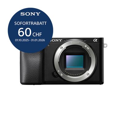 Sony A6100 A Gehäuse - inkl. CHF 60 Sofortrabatt