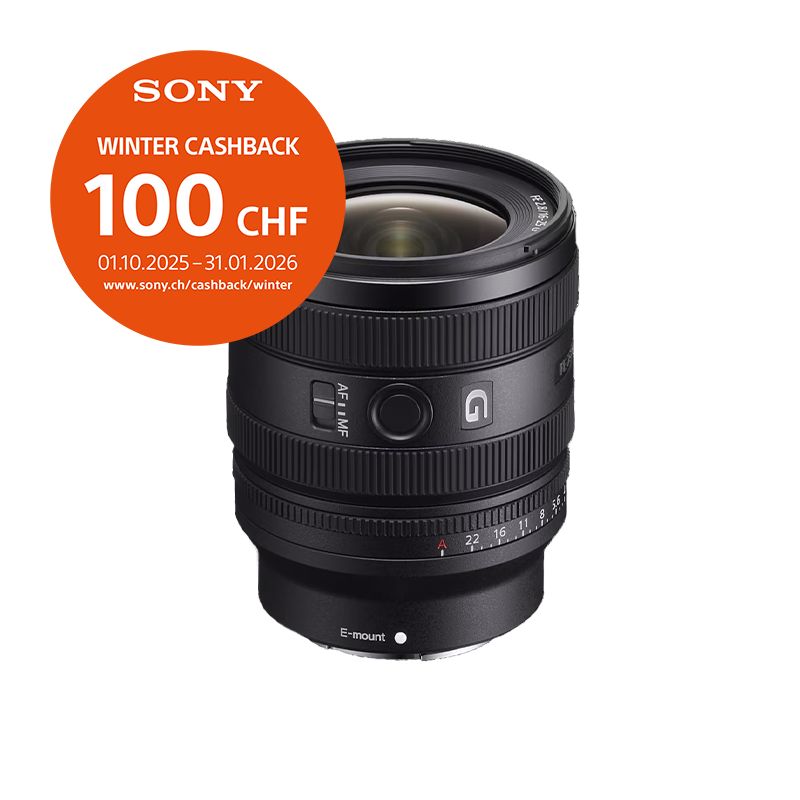 Sony FE 16-25mm 2.8 G - &quot;4 Jahre Garantie&quot; - inkl. CHF 100.- Cashback