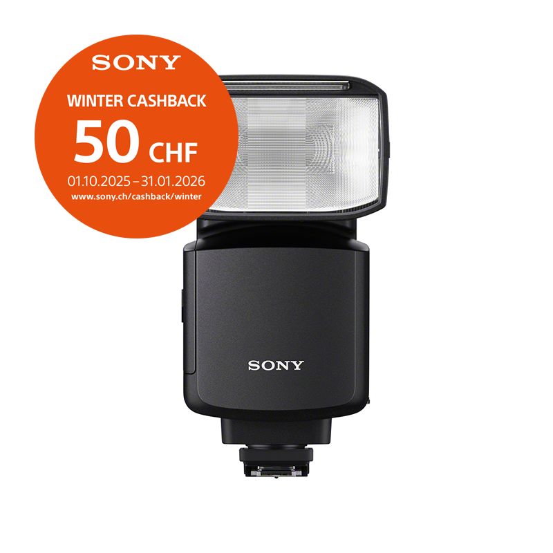 Sony HVL-F60RM2 - inkl. CHF 50.- Cashback Sony HVL-F60RM2 - inkl. CHF 50.- Cashback