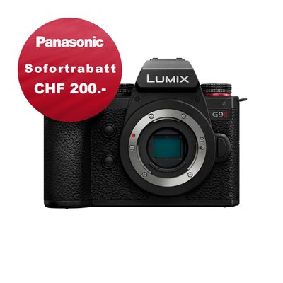 Panasonic G9 Mark II Gehäuse - inkl. CHF 200.- Sofortrabatt