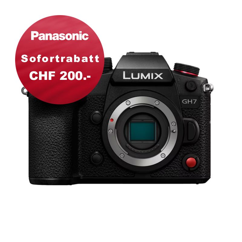 Panasonic GH7 Gehäuse - inkl. CHF 200.- Sofortrabatt