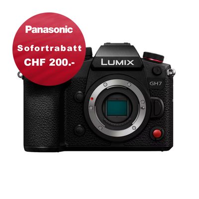 Panasonic GH7 Gehäuse - inkl. CHF 200.- Sofortrabatt