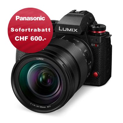 Panasonic S1 Mark II E Kit mit 24-105mm - 5 Jahres Garantie - inkl. CHF 600.- Sofortrabatt