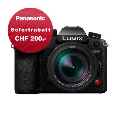 Panasonic GH7 Kit mit 12-60mm 2.8-4.0 Leica - inkl. CHF 200.- Sofortrabatt