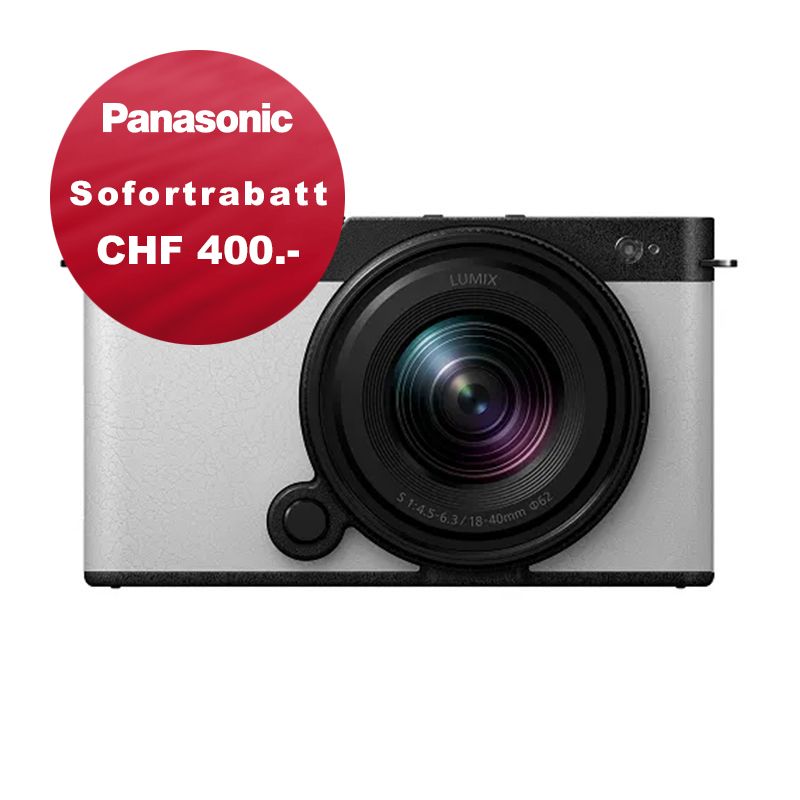 Panasonic S9 Kit mit 18-40mm 4.5-6.3 White - 5 Jahres Garantie - inkl. CHF 400.- Sofortrabatt