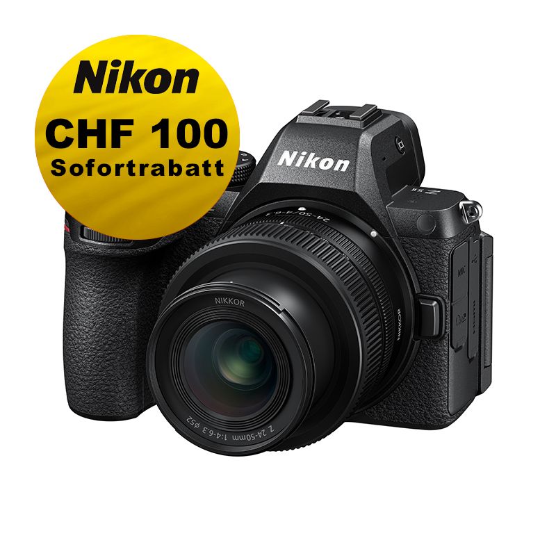 Nikon Z5II Kit mit 24-50mm - &#39;&#39;Swiss Garantie&#39;&#39; - inkl. CHF 100 Sofortrabatt