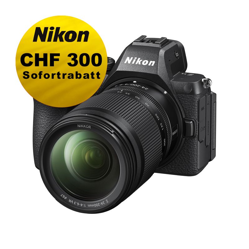 Nikon Z5II Kit mit 24-200mm - &#39;&#39;Swiss Garantie&#39;&#39; - inkl. CHF 300 Sofortrabatt