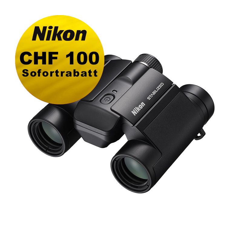 Nikon Stabilized 12x25 S - inkl. CHF 100 Sofortrabatt Nikon Stabilized 12x25 S - inkl. CHF 100 Sofortrabatt