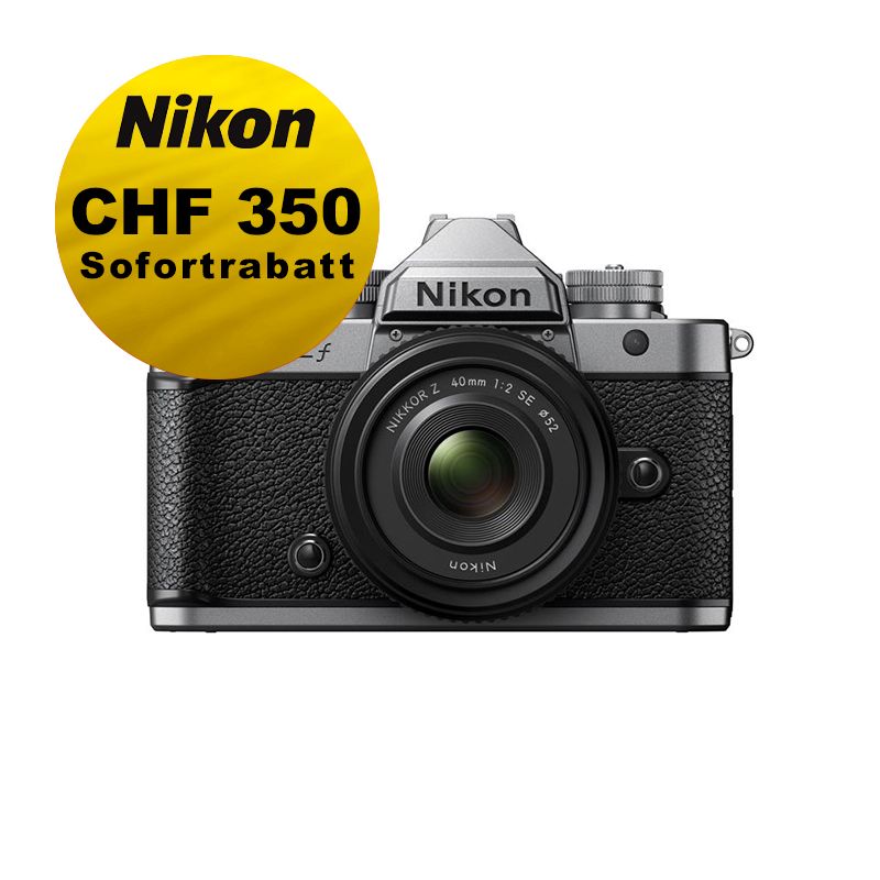Nikon Z f  (silber) Kit mit 40mm 2.0 SE - &#39;&#39;Swiss Garantie&#39;&#39; - inkl. CHF 350 Sofortrabatt