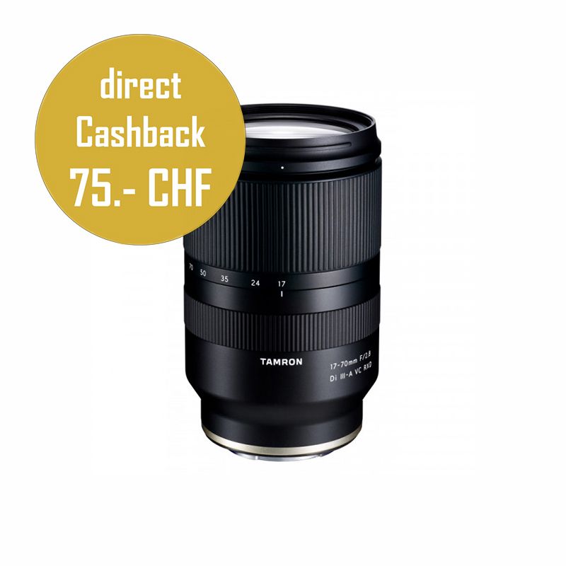 Tamron 17-70mm 2.8 Di III-A VC RXD (Fujifilm) - inkl. CHF 75 Sofortrabatt