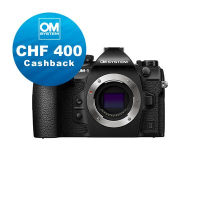 OM System OM-1 Mark II Gehäuse - CHF 400 Cashback + 5 Jahre Garantie OM System OM-1 Mark II Gehäuse - CHF 400 Cashback + 5 Jahre Garantie