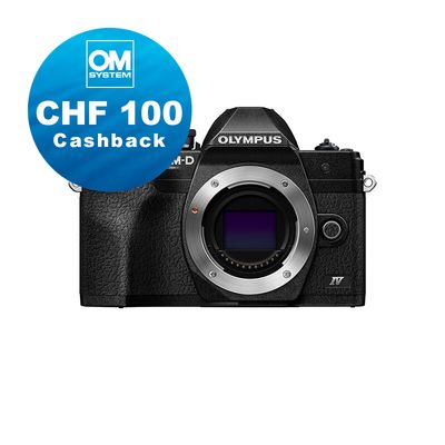 Olympus E-M10 IV Gehäuse (black) - CHF 100 Cashback + 5 Jahre Garantie Olympus E-M10 IV Gehäuse (black) - CHF 100 Cashback + 5 Jahre Garantie
