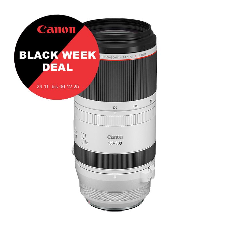 Canon RF 100-500mm 4.5-7.1 L IS USM - &#39;&#39;Premium Garantie&#39;&#39; - inkl. Black Week Rabatt