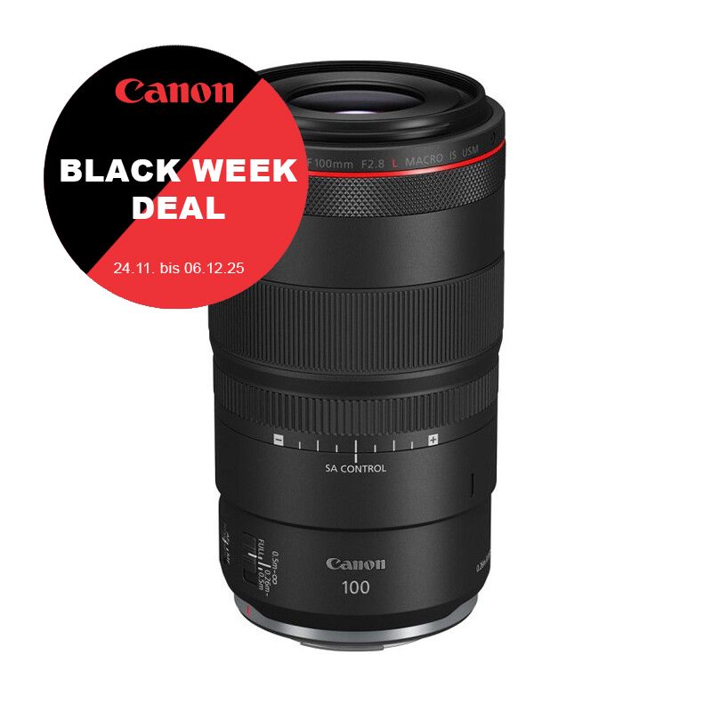 Canon RF 100mm 2.8 L Macro IS USM - &#39;&#39;Premium Garantie&#39;&#39; - inkl. Black Week Rabatt