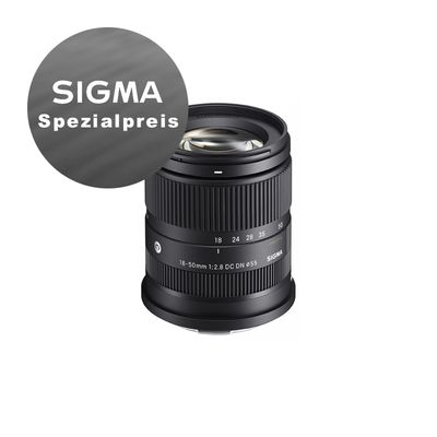 Sigma DC 18-50mm 2.8 DN C zu Canon RF Sigma DC 18-50mm 2.8 DN C zu Canon RF