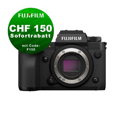 Fujifilm X-H2 Gehäuse - ''Swiss Garantie'' - CHF 150 Rabatt mit Code F150 Fujifilm X-H2 Gehäuse - ''Swiss Garantie'' - CHF 150 Rabatt mit Code F150