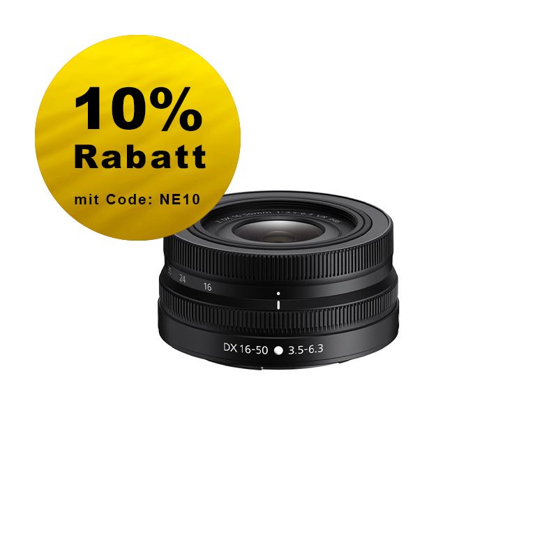 Nikon Z 16-50mm 3.5-6.3 VR DX - &#39;&#39;Swiss Garantie&#39;&#39;