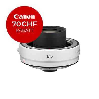 Canon RF 1.4x Telekonverter - inkl. CHF 70 Sofortrabatt Canon RF 1.4x Telekonverter - inkl. CHF 70 Sofortrabatt
