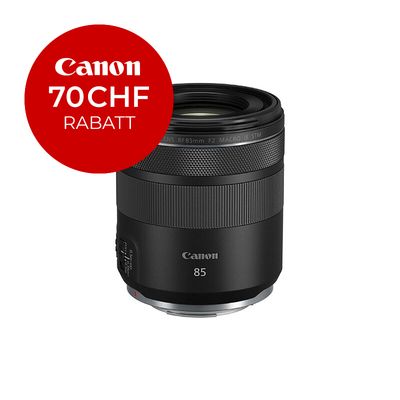 Canon RF 85mm 2.0 Macro IS STM - inkl. CHF 70 Sofortrabatt Canon RF 85mm 2.0 Macro IS STM - inkl. CHF 70 Sofortrabatt