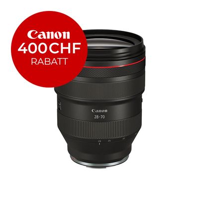 Canon RF 28-70mm 2.0 L USM - ''Premium Garantie'' - inkl. CHF 400 Sofortrabatt Canon RF 28-70mm 2.0 L USM - ''Premium Garantie'' - inkl. CHF 400 Sofortrabatt