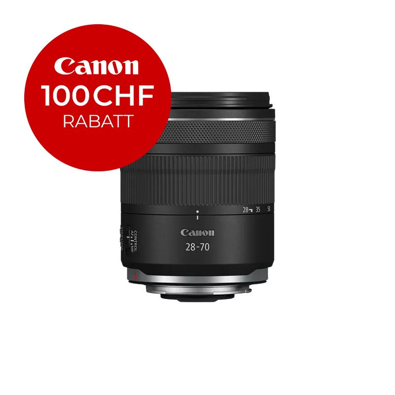 Canon RF 28-70mm 2.8 IS STM - inkl. CHF 100 Sofortrabatt Canon RF 28-70mm 2.8 IS STM - inkl. CHF 100 Sofortrabatt
